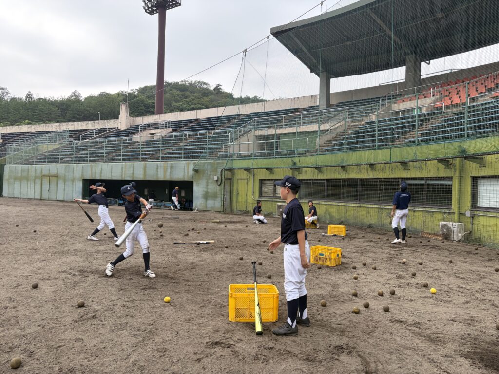 KOJIMACHI HEROES 夏合宿の練習風景